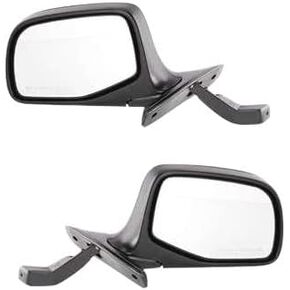 Garage-Pro Mirror SET Compatible with Ford F-250 1992-1997, F-250 HD 1997, Bronco 1992-1996, F-150 Driver and Passenger Side With Manual Folding in Kuwait