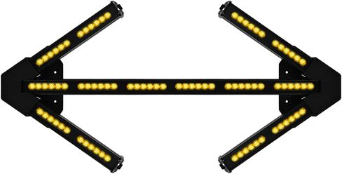 Voltex 35.5" Traffic Advisor Truck Mounted Arrow Board Light Control Sign Lightbar (Amber) in Saudi Arabia