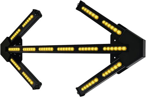 Voltex 35.5" Traffic Advisor Truck Mounted Arrow Board Light Control Sign Lightbar (Amber) in Saudi Arabia