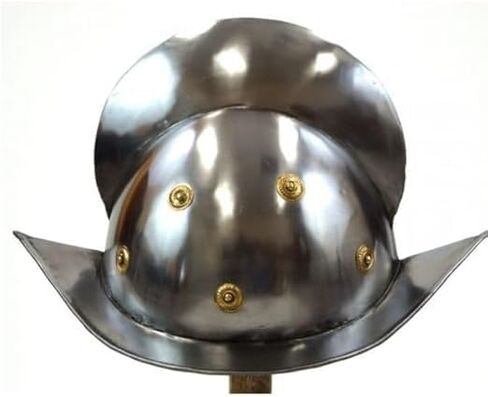 خوذة Conquistador Morion Spanish Armor Armor Costume Medieval Helmet-Medieval 18GA in Saudi Arabia