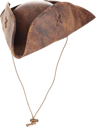 Disney Boy's Pirates of the Caribbean Jack Sparrow Toddler Hat - Tricorn Shape, Officially Licensed in Saudi Arabia