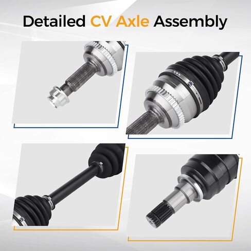 Parod 665228 605288 Front CV Axle Assembly FING 2009-2010 Pontiac Vibe ، 2009-2018 Toyota Corolla ، 2009-2013 Matrix in Saudi Arabia