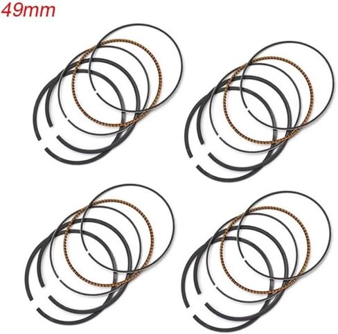 Motorcycle 48.50~49.50mm Piston Ring Suitable For KY1 MC19 CBR19 CBR250 CBR14 CBR17 MC14 MC17 KT7(4Sets (48.75)) in Saudi Arabia