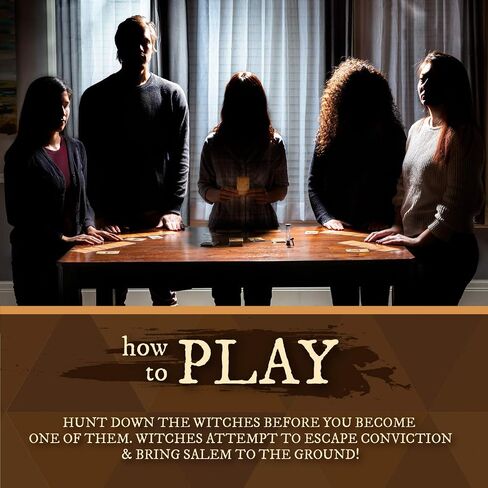 Facade Dark Cites Series Board Game of Strategy, Deceit, and Luck - Card Game for Teens Adults and Family - Deluxe Salem 1692 in Kuwait