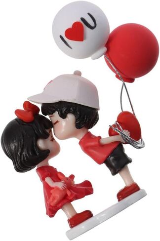 BYOBY Couple Ornaments - Cute Cartoon Couples Action, Car Interior Accessories for Cars, Birthday Gifts in Saudi Arabia