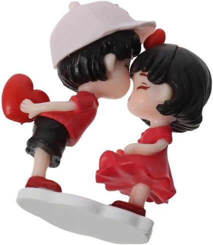 BYOBY Couple Ornaments - Cute Cartoon Couples Action, Car Interior Accessories for Cars, Birthday Gifts in Saudi Arabia