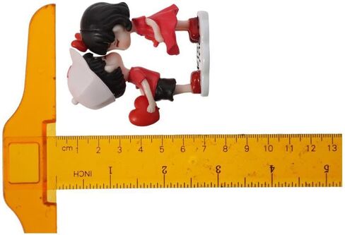 BYOBY Couple Ornaments - Cute Cartoon Couples Action, Car Interior Accessories for Cars, Birthday Gifts in Saudi Arabia