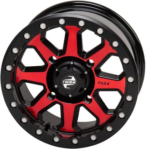 Tusk 4/156 Uinta Beadlock Wheel 15x7 5.0 + 2.0 Candy | RZR | Sportsman | in Saudi Arabia