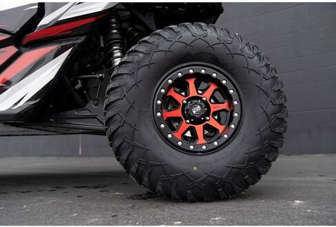 Tusk 4/156 Uinta Beadlock Wheel 15x7 5.0 + 2.0 Candy | RZR | Sportsman | in Saudi Arabia