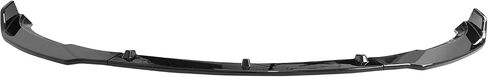 FREEMOTOR802 Compatible with 2017-2023 Tesla Model 3 Sedan 4-Door Front Bumper Lip, IKON Style Gloss Black PP Front Bumper Lower Chin Spoiler Splitter in Saudi Arabia