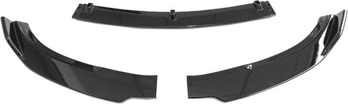 FREEMOTOR802 Compatible with 2017-2023 Tesla Model 3 Sedan 4-Door Front Bumper Lip, IKON Style Gloss Black PP Front Bumper Lower Chin Spoiler Splitter in Saudi Arabia