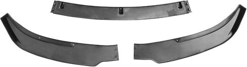 FREEMOTOR802 Compatible with 2017-2023 Tesla Model 3 Sedan 4-Door Front Bumper Lip, IKON Style Gloss Black PP Front Bumper Lower Chin Spoiler Splitter in Saudi Arabia