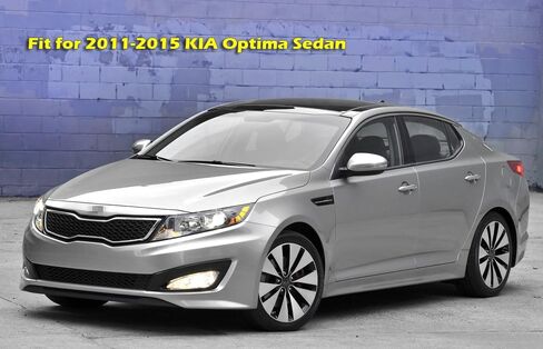 Mudguards Mud Splaps Splash Guards Fenders متوافقة مع 2011 2012 2013 2014 2015 Kia Optima Sedan ، 4pcs Mud Guard Kit ، Black in Saudi Arabia