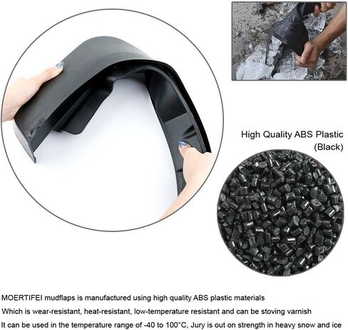 Mudguards Mud Splaps Splash Guards Fenders متوافقة مع 2011 2012 2013 2014 2015 Kia Optima Sedan ، 4pcs Mud Guard Kit ، Black in Saudi Arabia