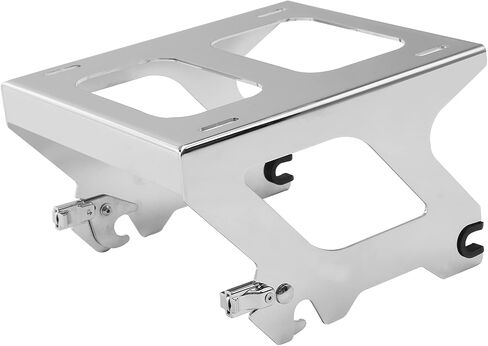 TCT-MOTORPARTS Black Detachable Solo Mount Rack Fit for Harley Softail Deluxe Heritage Classic Street Bob Standard FLDE, FLHC, FLHCS, FLSL, FXBB 2018-2025 in Saudi Arabia