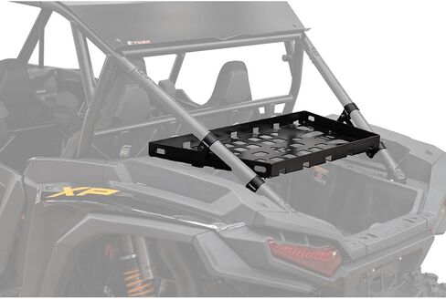 TUSK CARGO RACK مسحوق أسود منتظم متوافق مع Polaris RZR XP 1000 Ultimate 2024-2025 in Kuwait