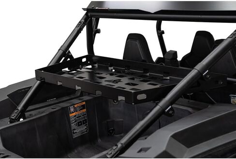 TUSK CARGO RACK مسحوق أسود منتظم متوافق مع Polaris RZR XP 1000 Ultimate 2024-2025 in Kuwait