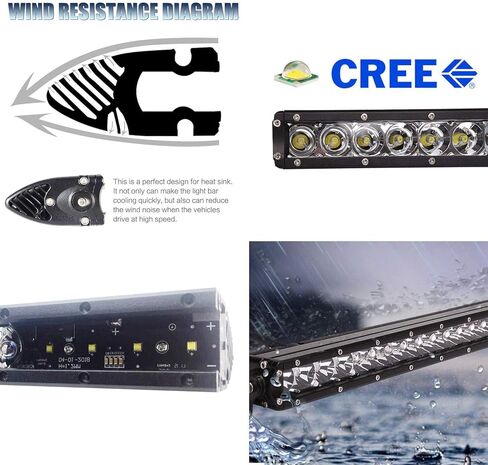 iJDMTOY Lower Grille Mount 30-Inch LED Light Bar Compatible with 2005-2015 Toyota Tacoma, Includes (1) 150W High Power CREE LED Lightbar, Bumper Opening Mount Brackets & On/Off Switch Wiring Kit in Kuwait