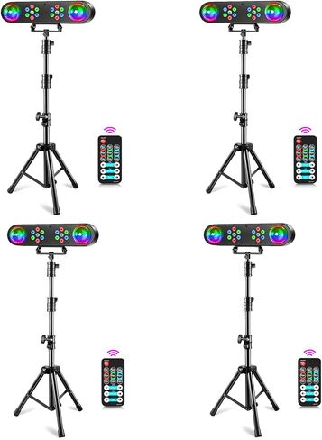 Bracket Effect Lights Stand, DJ Disco with Stand Party Light Mobile Stage Lighting System Self for DJ Shows Concerts for Parties Bars KTV Wedding in Saudi Arabia