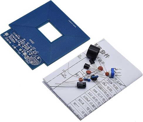 Metal Detector Scanner Unassembled Kit DC 3V-5V Suite Metal Sensor Board Module Electronic DIY Kits PCB Board Buzzer Capacitor in Saudi Arabia