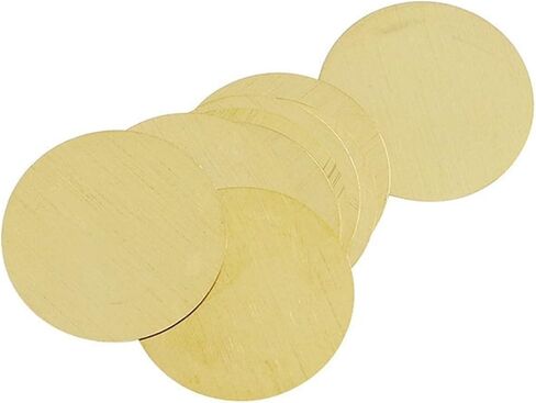 10pcs عناصر Piezo Buzzer Sounder Trigger Drum Disc Copper Piezo Seeper 12mm 20mm 27mm 35mm 50mm Piezoelectric (10pcs 50mm) in Saudi Arabia