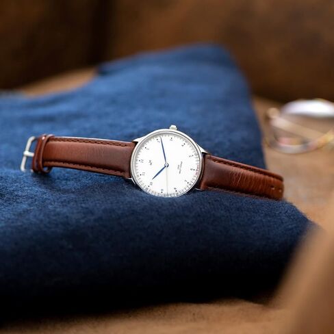 1969 Fress Watch ، حركة الكوارتز السويسرية ، (الصلب/الأبيض ، 39 ملم) in Saudi Arabia