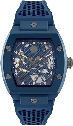 Philipp Plein Men's Watch Analogue Automatic The Skeleton Ecoceramic in Saudi Arabia