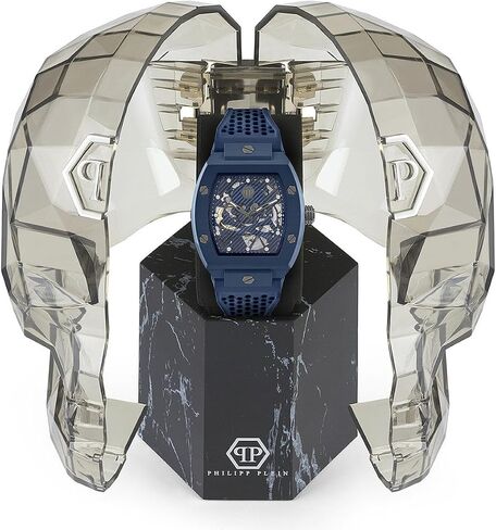 Philipp Plein Men's Watch Analogue Automatic The Skeleton Ecoceramic in Saudi Arabia