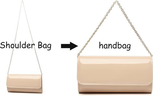Women Patent Leather Wallets Fashion Clutch Purses Evening Bag Many colors Handbag in Kuwait