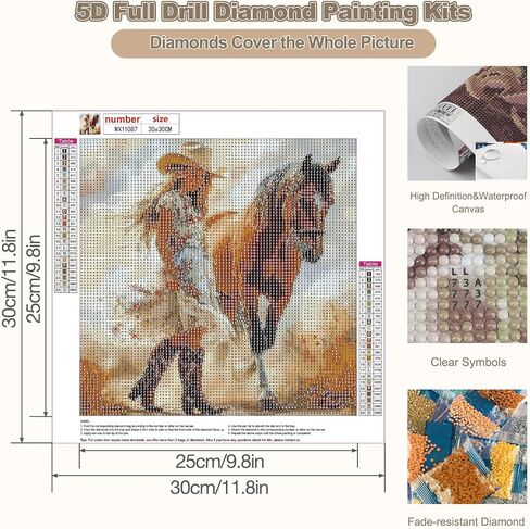 Ceovr Chicken Coop Diamond Art Kits للبالغين ، مزرعة Diamond Painting Dots DIY GEM ART ، CHALE CARFS KITS DICER FOR Home Office 12x16in in Kuwait