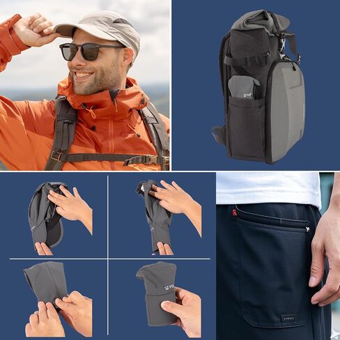 تصميم كبير XL XXL القابل للطي غير منظم قابلاً للطي يعمل بتشغيل أغطية بيسبول جافة سريعة التنفس in Kuwait