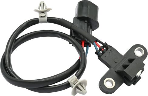 Engine Crank Crankshaft Position Sensor Compatible with Mitsubishi Eclipse Galant Outlander Sebring Stratus L4 2.4L 2001 2002 2003 2004 2005 2006 Replaces 1800282 in Saudi Arabia