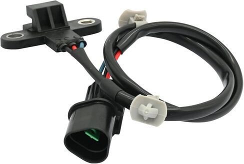 Engine Crank Crankshaft Position Sensor Compatible with Mitsubishi Eclipse Galant Outlander Sebring Stratus L4 2.4L 2001 2002 2003 2004 2005 2006 Replaces 1800282 in Saudi Arabia
