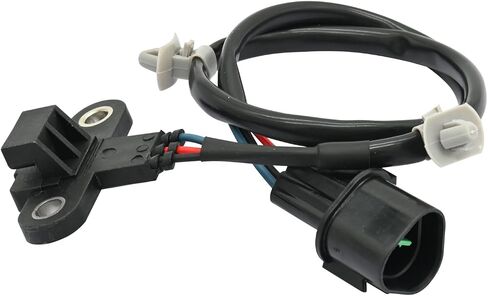 Engine Crank Crankshaft Position Sensor Compatible with Mitsubishi Eclipse Galant Outlander Sebring Stratus L4 2.4L 2001 2002 2003 2004 2005 2006 Replaces 1800282 in Saudi Arabia