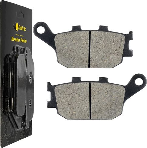 Caltric Rear Brake Pads Compatible with Yamaha FZ6R FZ8 FZ07 FZ09 FZ10 2009-2014 2015 2016 2017 in Saudi Arabia