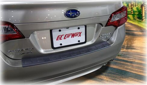 C&C Car Worx Worx ما بعد البيع الوفير الخلفي لوحة حماية واقي واقي متوافقة مع 2015-16-17 Subaru Legacy سيدان in Saudi Arabia