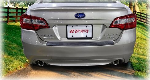 C&C Car Worx Worx ما بعد البيع الوفير الخلفي لوحة حماية واقي واقي متوافقة مع 2015-16-17 Subaru Legacy سيدان in Saudi Arabia