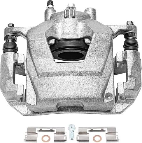 Detroit Axle-2pc الفرجار الأمامي الفرامل لعام 2011-2015 شيفروليه كروز 2012-2017 فرجار فرامل القرص الصوتية مع قوسين 2013 2013 2014 البديل الفرجار البديل التجميع in Kuwait