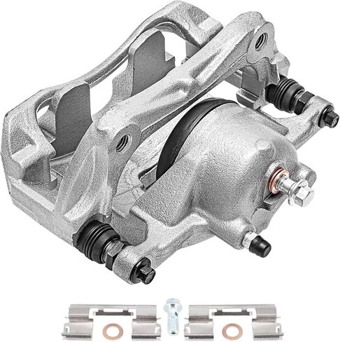 Detroit Axle-2pc الفرجار الأمامي الفرامل لعام 2011-2015 شيفروليه كروز 2012-2017 فرجار فرامل القرص الصوتية مع قوسين 2013 2013 2014 البديل الفرجار البديل التجميع in Kuwait