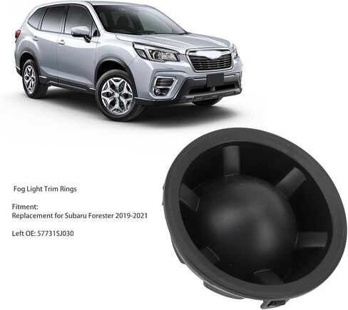 Pomya Fog Light Bezel غطاء إطاري مقاوم للطقس لسوبارو فورستر 2019؟ 2021، حلقات حواف ضوء الضباب (يمين: 57731SJ020) in Kuwait