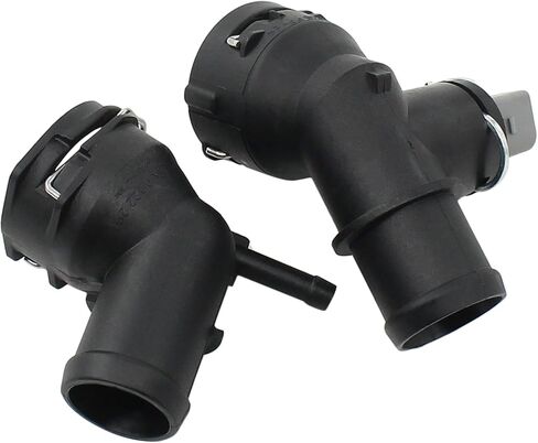 Radiator Coolant Upper and Lower Hose Coupling Adapter Connector for VW Beetle 2.0 2012-13, CC Eos 2.0 2009-16, GTI 2.0 2008-14, Jetta 2.0 2008-13, Passat 2.0 2008-10, for Audi A3 2.0 2008-13 in Saudi Arabia