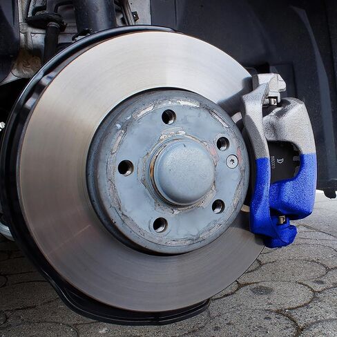 Paints Blue Brake Caliper Paint Omni Cure Catalyst Technology - 2K Aerosol Spray Can Glossy Glamour Finish High Temp Resistance Super Strong Paint in Saudi Arabia