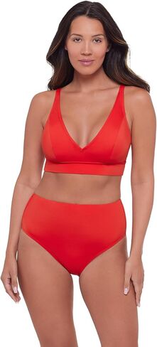 Women's Plunge Bikini Top in Kuwait