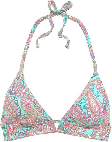 LASCANA Women's Paisley Print Triangle Bikini Top in Saudi Arabia