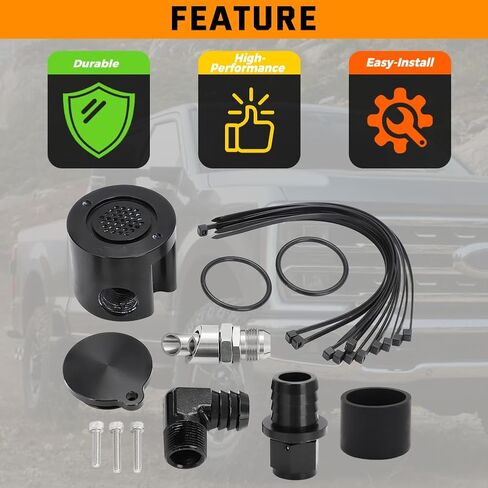 Autovic 6.7L Crankcase Reather Kit for Ford 6.7L Diesel Super Duty F250 F350 F450 2011-2024 in Saudi Arabia