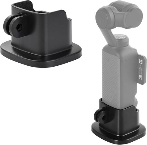 حامل تثبيت مغناطيسي UTEBIT متوافق مع DJI Osmo Pocket 3، حامل حقيبة ظهر بمشبك 360 درجة قابل للتعديل على سطح المكتب، سطح عمودي، تثبيت سريع، أسود in Saudi Arabia