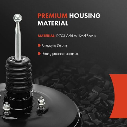 A-Premium Vacuum Power Brake Booster Compatible with Volkswagen Jetta 2005-2016, Beetle 2012-2016, 1.4L 1.8L 2.0L 2.5L, Without Master Cylinder in Saudi Arabia