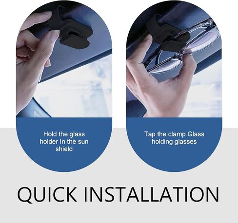 Sunglass Holder for Car Visor, American Flag Visor Sunglasses Holder Clip, Multi-Function Metal Eyeglass Hanger and Ticket Card Clips, Auto Interior Accessories, Universal for Sedan, SUV in Saudi Arabia