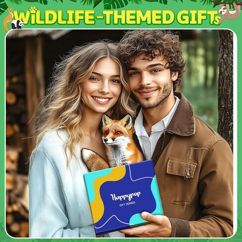 HAPPYPOP Funny Socks for Men Women - Sloth Gifts, Fox Socks, Stocking Stuffers for Teen Girls Boys in Saudi Arabia