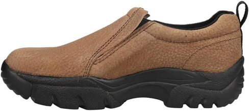 Roper Mens Performance Slip on Disual Shoes - Brown in Saudi Arabia